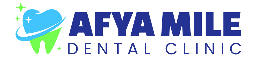 Afya Mile Dental Logo Blue-2